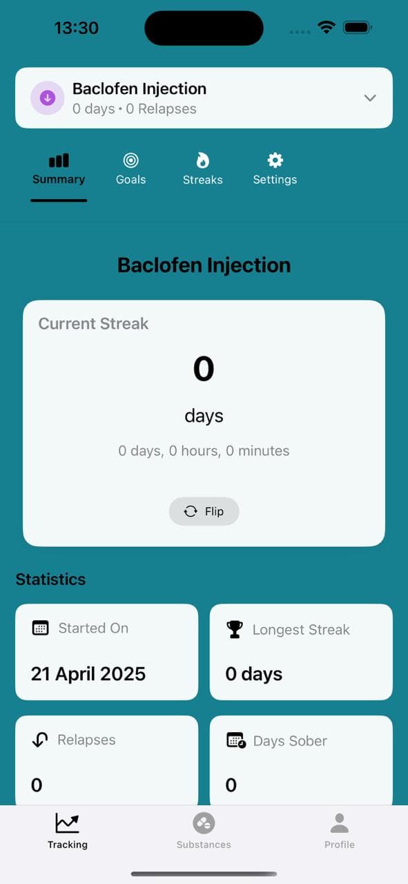 app screen